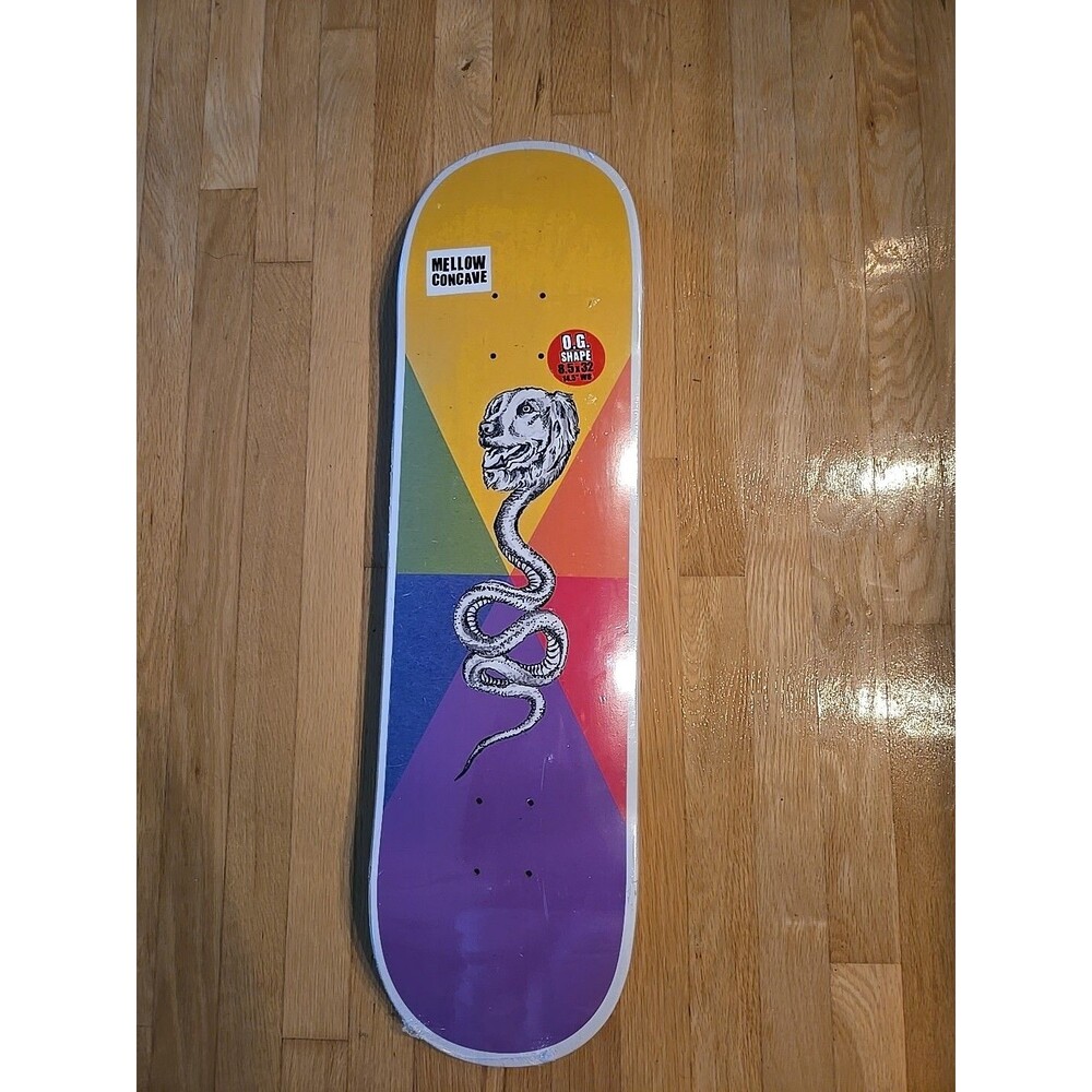 Baker Andrew Reynolds Frenz Rainbow Serpent Lab Dog Pro Skateboard Deck 8.5”x32”